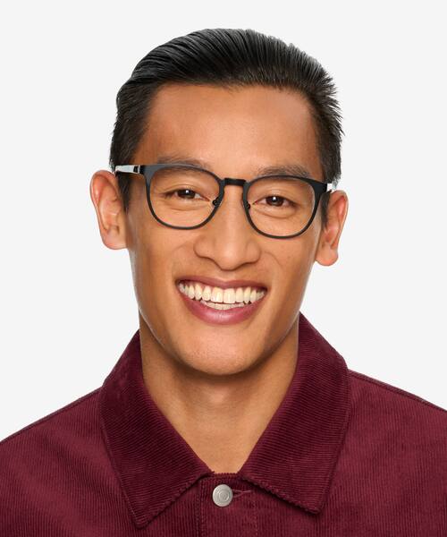 Black Resonance -  Acetate-metal Eyeglasses