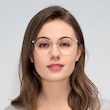 Luminous Clear Acetate, MetalEyeglass Frames for Women from EyeBuyDirect