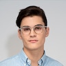 Era Gray Clear Acetate-metalEyeglass Frames for Men from EyeBuyDirect