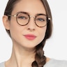 Accent Tortoise Acetate-metalEyeglass Frames for Women from EyeBuyDirect