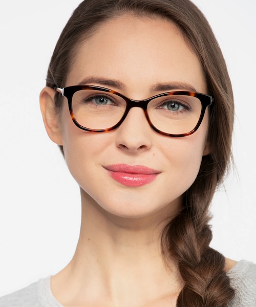 Ripple Tortoise Acetate, MetalEyeglass Frames for Women from EyeBuyDirect