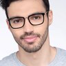 Wayback Black AcetateEyeglass Frames for Men from EyeBuyDirect
