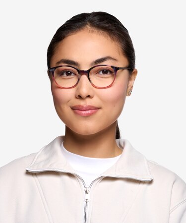 Tortoise Martini -  Lightweight Acetate Eyeglasses
