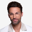 Moon River Clear Plastic, MetalEyeglass Frames for Men from EyeBuyDirect