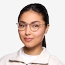 Dazzle Rose Acetate-metalMontures de lunettes de vue pour Femmes d'EyeBuyDirect