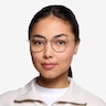 Dazzle Clear Acetate-metalEyeglass Frames for Women from EyeBuyDirect
