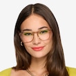 Vinyl Clear Brown Acetate, MetalEyeglass Frames for Women from EyeBuyDirect