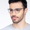 Rotem Navy Acetate-metalEyeglass Frames for Men from EyeBuyDirect