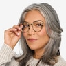Quill Ivory Tortoise Acetate-metalEyeglass Frames for Men from EyeBuyDirect