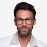 Savvy Tortoise Acetate-metalEyeglass Frames for Men from EyeBuyDirect