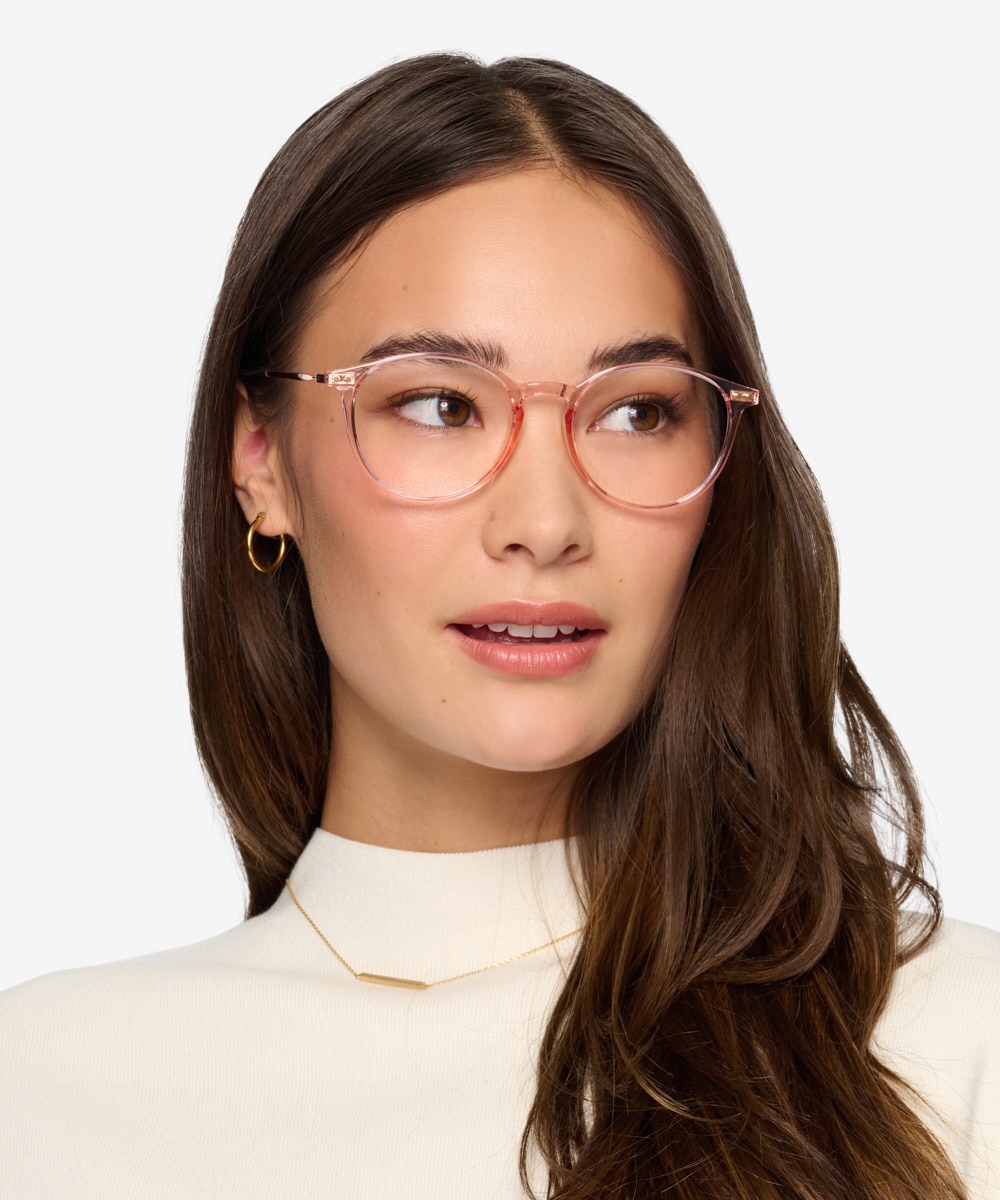 Rose on sale gold glasses