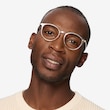 Amity Clear Plastic, MetalEyeglass Frames for Men from EyeBuyDirect