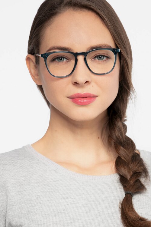 Distance Green Acetate-metalEyeglass Frames for Women from EyeBuyDirect