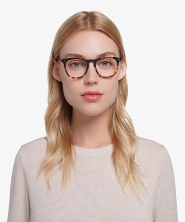 Tortoise Distance -  Lightweight Acetate Eyeglasses