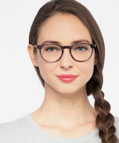 Traveller Gray Acetate, MetalEyeglass Frames for Women from EyeBuyDirect