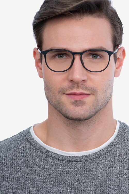 Today Black Plastic-metalEyeglass Frames for Men from EyeBuyDirect