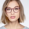 Spoken Purple MetalEyeglass Frames for Women from EyeBuyDirect
