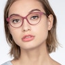 Element Red Plastic-metalEyeglass Frames for Women from EyeBuyDirect