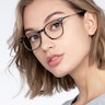 Candor Striped AcetateEyeglass Frames for Women from EyeBuyDirect