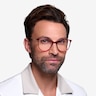 Aroma Framboise Acetate-metalMontures de lunettes de vue pour Hommes d'EyeBuyDirect