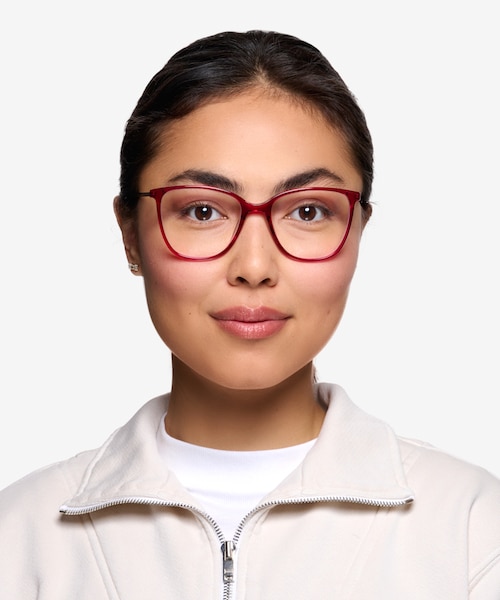 Aroma Raspberry Acetate, MetalEyeglass Frames for Women from EyeBuyDirect