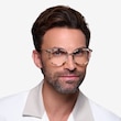 Attitude Ivory Tortoise Acetate, MetalEyeglass Frames for Men from EyeBuyDirect
