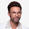 Attitude Ivory Tortoise Acetate-metalEyeglass Frames for Men from EyeBuyDirect