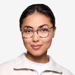 Attitude Ivory Tortoise Acetate, MetalEyeglass Frames for Women from EyeBuyDirect