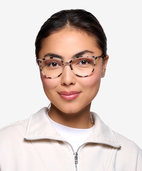Attitude Ivory Tortoise Acetate, MetalEyeglass Frames for Women from EyeBuyDirect