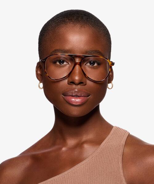 Warm Tortoise Viento -  Acetate Eyeglasses