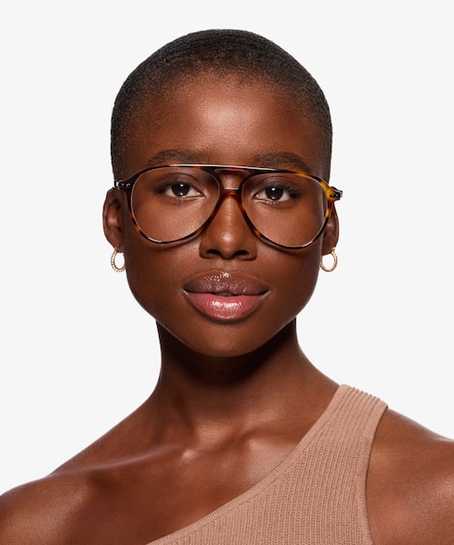 Viento Warm Tortoise AcetateEyeglass Frames for Women from EyeBuyDirect