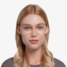 Viento Clear Yellow AcétateMontures de lunettes de vue pour Femmes d'EyeBuyDirect