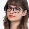 Field Black Acetate-metalEyeglass Frames for Women from EyeBuyDirect
