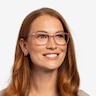 Forward Rose Acetate-metalMontures de lunettes de vue pour Femmes d'EyeBuyDirect