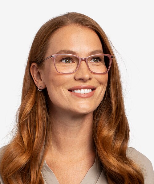 Forward Pink Acetate, MetalEyeglass Frames for Women from EyeBuyDirect