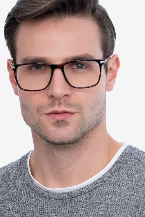 Envision Tortoise Acetate-metalEyeglass Frames for Men from EyeBuyDirect