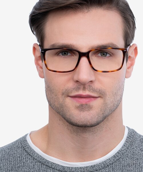 Hayday Tortoise Acetate, MetalEyeglass Frames for Men from EyeBuyDirect