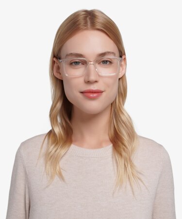 Clear Haptic -  Fashion Acetate Eyeglasses