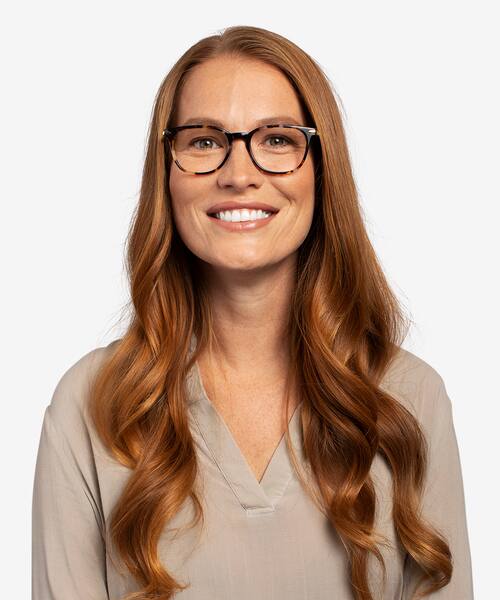 Floral Therefore -  Acetate-metal Eyeglasses