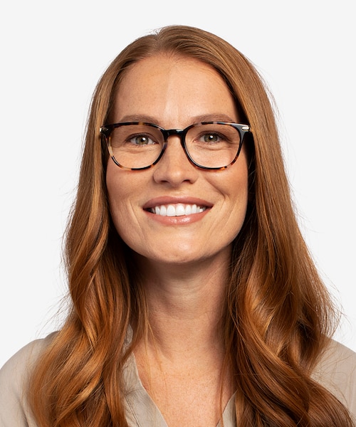 Therefore Floral Acetate, MetalEyeglass Frames for Women from EyeBuyDirect