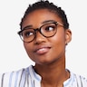 Therefore Noir Acetate-metalMontures de lunettes de vue pour Femmes d'EyeBuyDirect