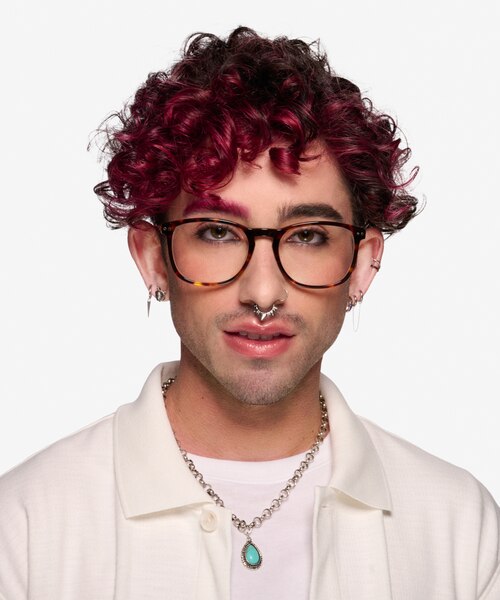 Ratio Tortoise Acetate-metalEyeglass Frames for Men from EyeBuyDirect