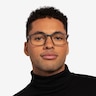 Simon Black Plastic-metalEyeglass Frames for Men from EyeBuyDirect