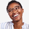 Ninah Ivory Tortoise Acetate-metalEyeglass Frames for Women from EyeBuyDirect