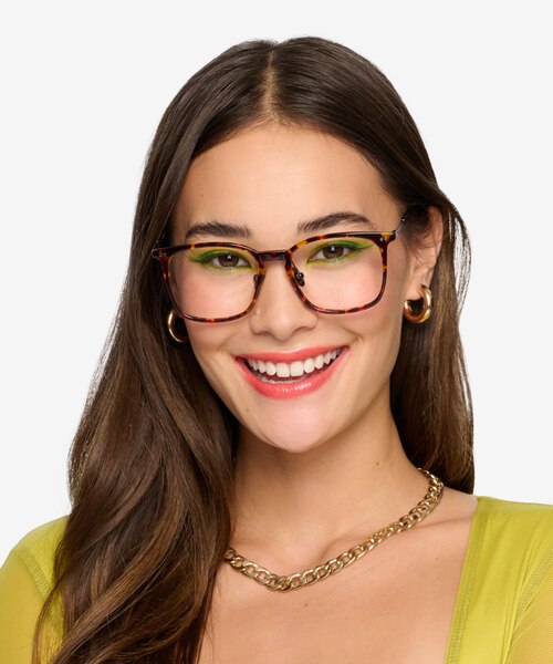 Cohen Écailles Acetate-metalMontures de lunettes de vue pour Femmes d'EyeBuyDirect