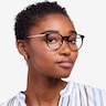 Vast Tortoise Acetate-metalEyeglass Frames for Women from EyeBuyDirect