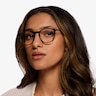 Villeneuve Dark Tortoise Acetate-metalEyeglass Frames for Women from EyeBuyDirect