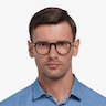 Giverny Noir Acetate-metalMontures de lunettes de vue pour Hommes d'EyeBuyDirect