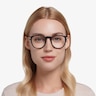 Giverny Noir Acetate-metalMontures de lunettes de vue pour Femmes d'EyeBuyDirect