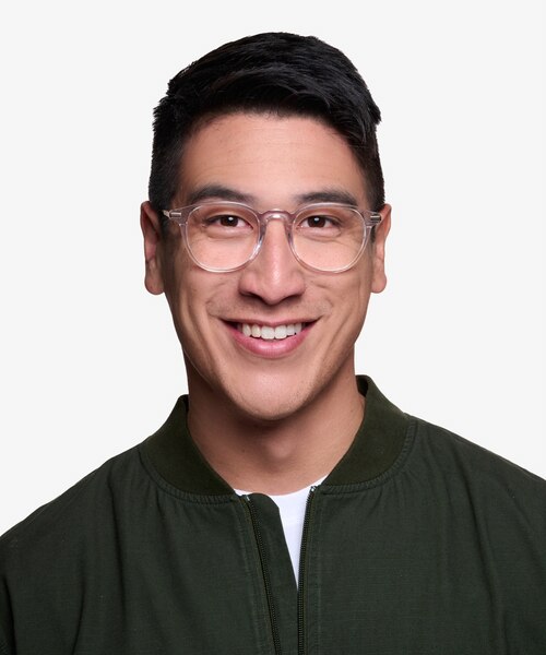 Giverny Clear Acetate-metalEyeglass Frames for Men from EyeBuyDirect